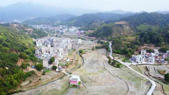 2025广东农村大山田野航拍