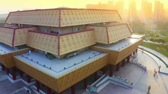 中国文字博物馆  4K航拍