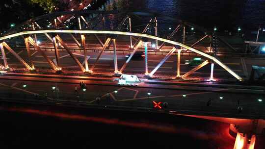广州海珠桥航拍