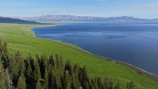 新疆赛里木湖美景