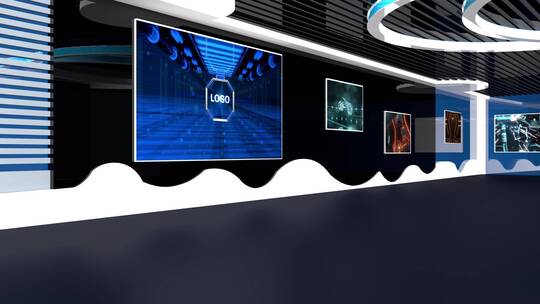 科技虚拟大屏演播室A-67
