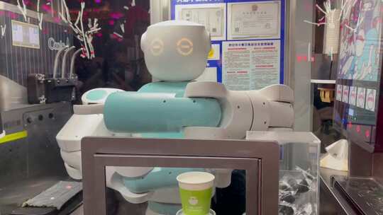 人工智能机器人自动售货店2