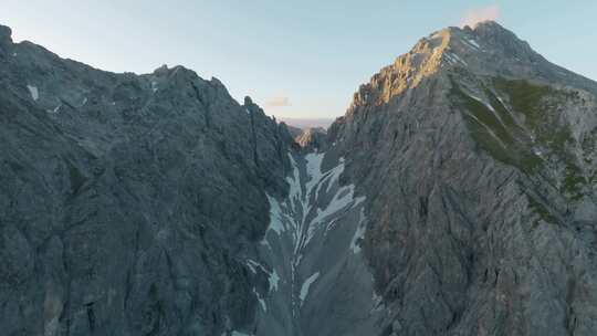 山脉，雪，山顶，山顶