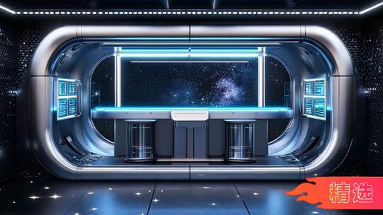 未来空间站探索宇宙奥秘