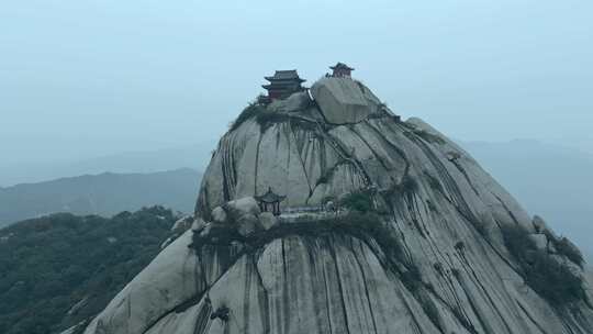 航拍驻马店泌阳铜山风景区