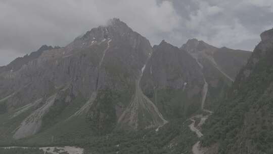 西藏察隅县大山航拍