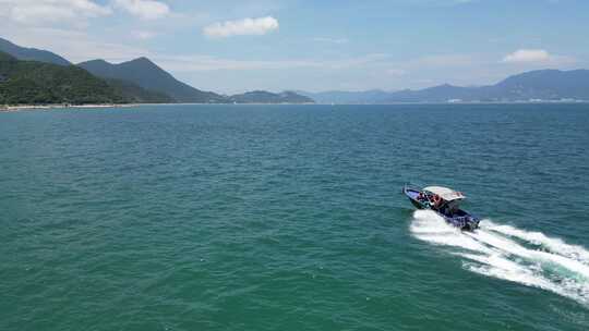 深圳文旅大鹏半岛杨梅坑海滨栈道海岸线