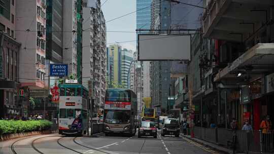 【正版素材】香港湾仔视频素材模板下载