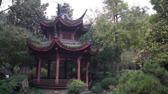 杭州宝石山玛瑙寺连横纪念馆