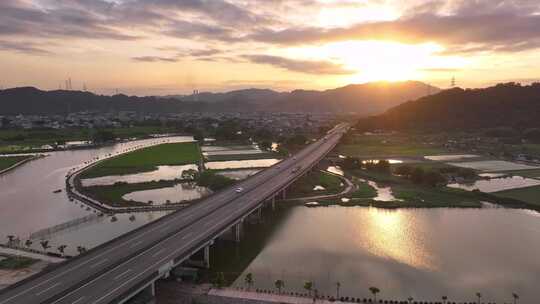 高速公路风景视频