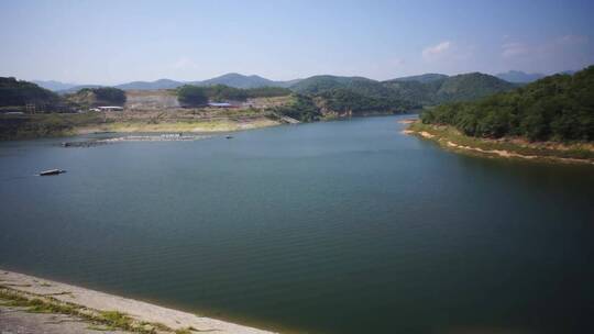 河流湖泊实拍视频