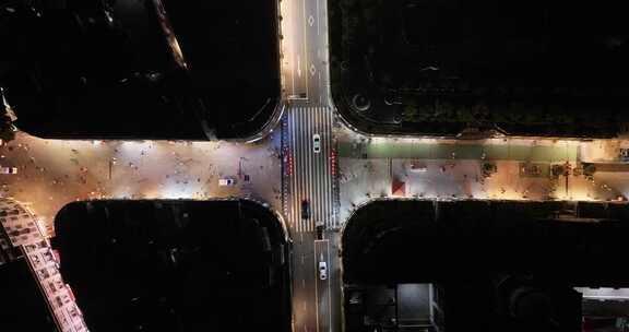 厦门中山路步行街夜景街景