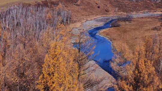 内蒙古阿尔山风景区航拍