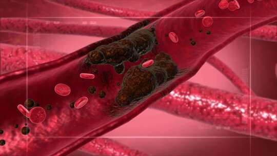 人体血液 血管 血管堵塞 自由基 粥样硬化