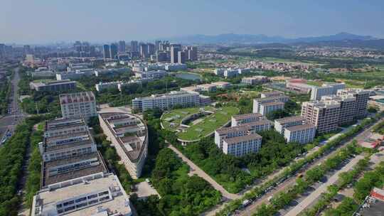 航拍厦门技师学院