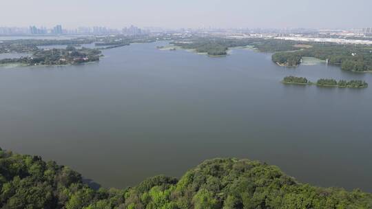 武汉东湖5A景区航拍