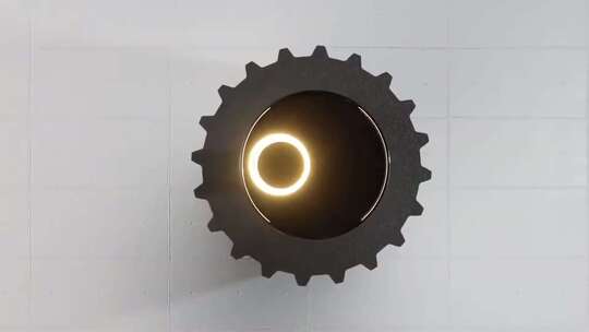 三维灯具落地灯三维开场动画