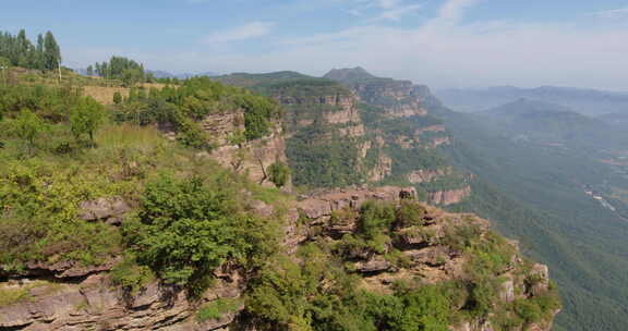 太行山大峡谷山顶断崖【10bit延时】