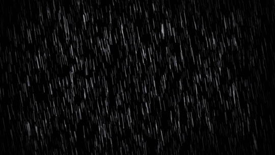 夜空中的雨