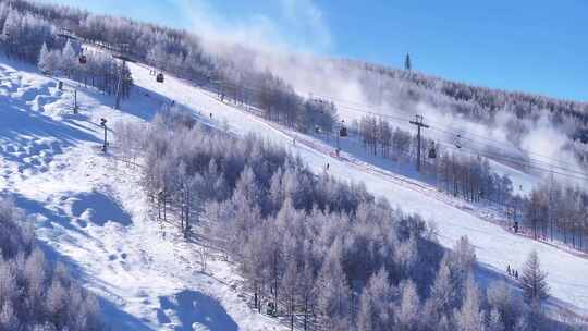 张家口崇礼滑雪场合集