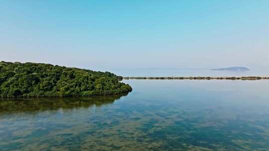 岛屿，希腊，泻湖，海