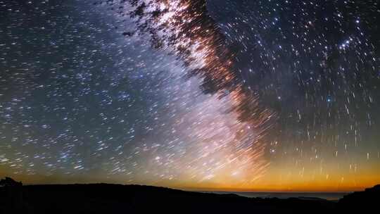 4k星空银河夜空繁星宇宙