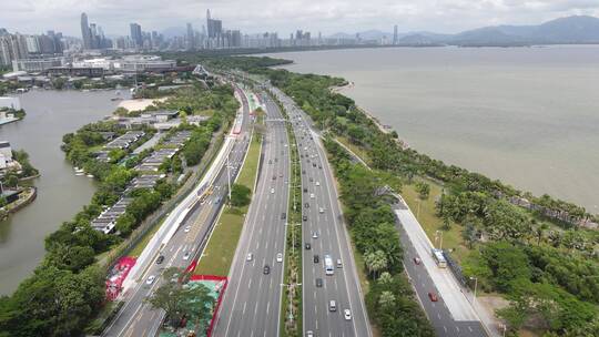 深圳滨海大道城市交通