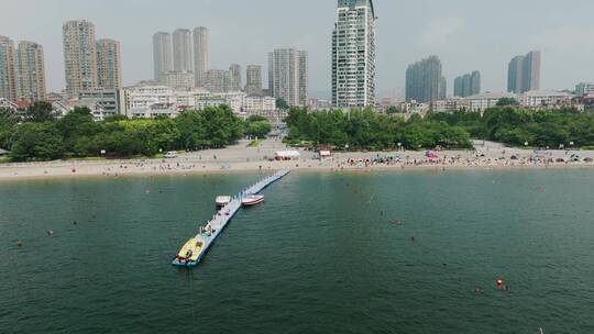 大连星海公园海滨浴场