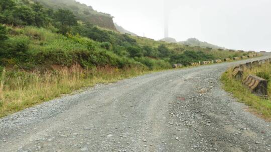 山区公路越野自驾汽车公路背景4k超清