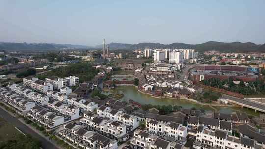 航拍广西崇左太平府4A景区