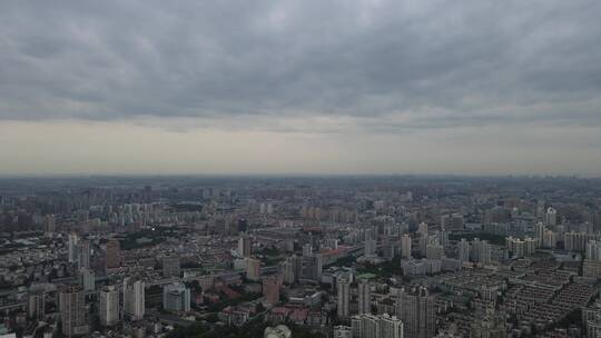 上海虹口区海伦路全景4K航拍