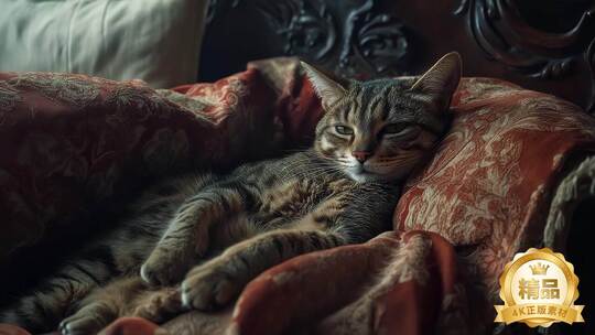 萌宠美国短毛猫小猫猫咪的甜蜜日常