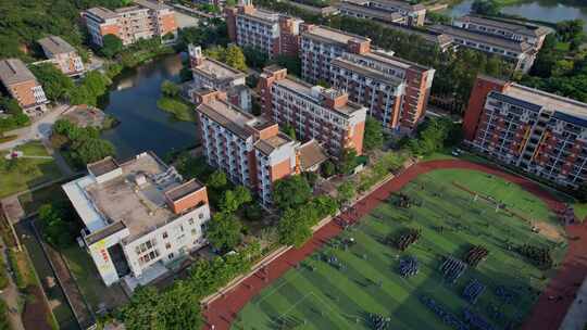 航拍福建华南女子学院