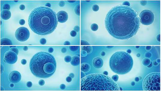 生物医学细胞高清在线视频素材下载