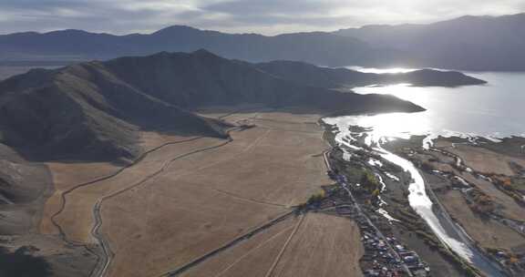 可可托海海子口水库湿地风光