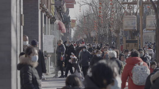 北京过年氛围 热闹新年