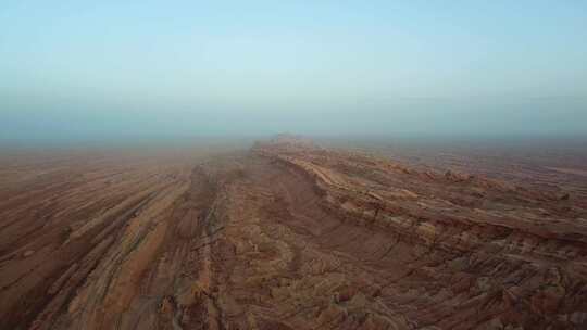 青海俄博梁雅丹 火星地貌航拍