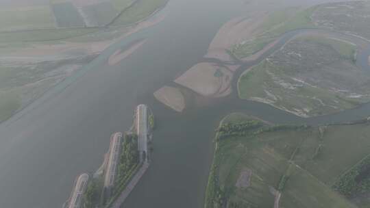 中国江河母亲河黄河生态湿地环境