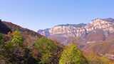 太行山的秋天自然风景大山高清在线视频素材下载