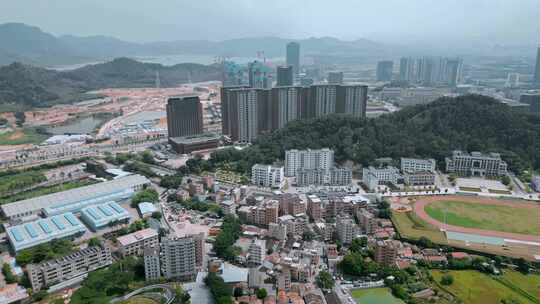 城市发展视频深圳光明区中山大学远景