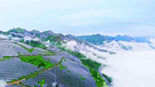 贵州安顺关岭光伏发电场新能源绿色能源