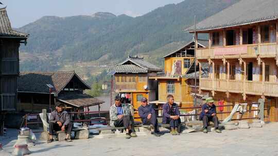 中国传统村落人文风情 侗寨生活纪实