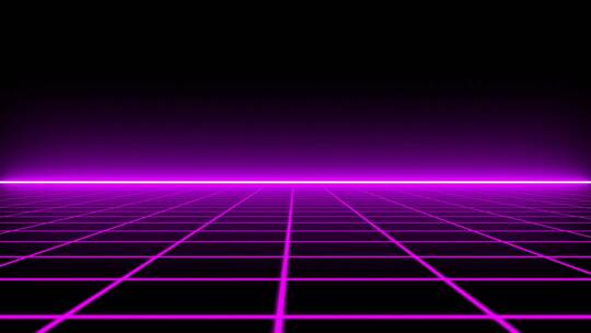 闪烁的紫色网格线视频素材模板下载