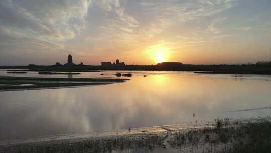 黄河岸边