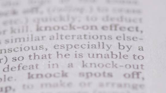 英语词典中单词的定义
