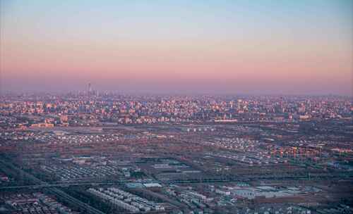 北京全景白转夜大场景