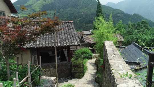 航拍浙江松阳县