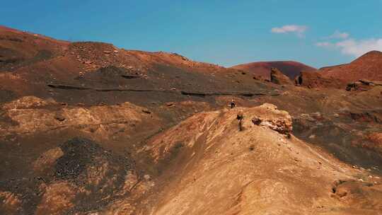 火山，Calderon Hondo，女人