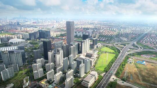 上海前滩国际商务区与西岸商业区