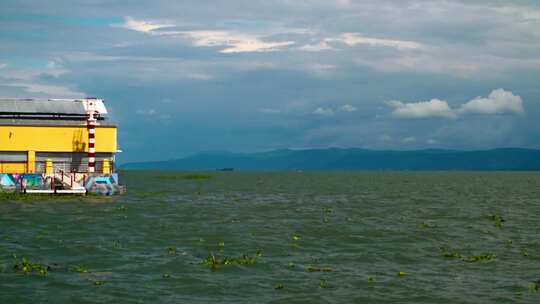 墨西哥哈利斯科州查帕拉湖的景色视频素材模板下载